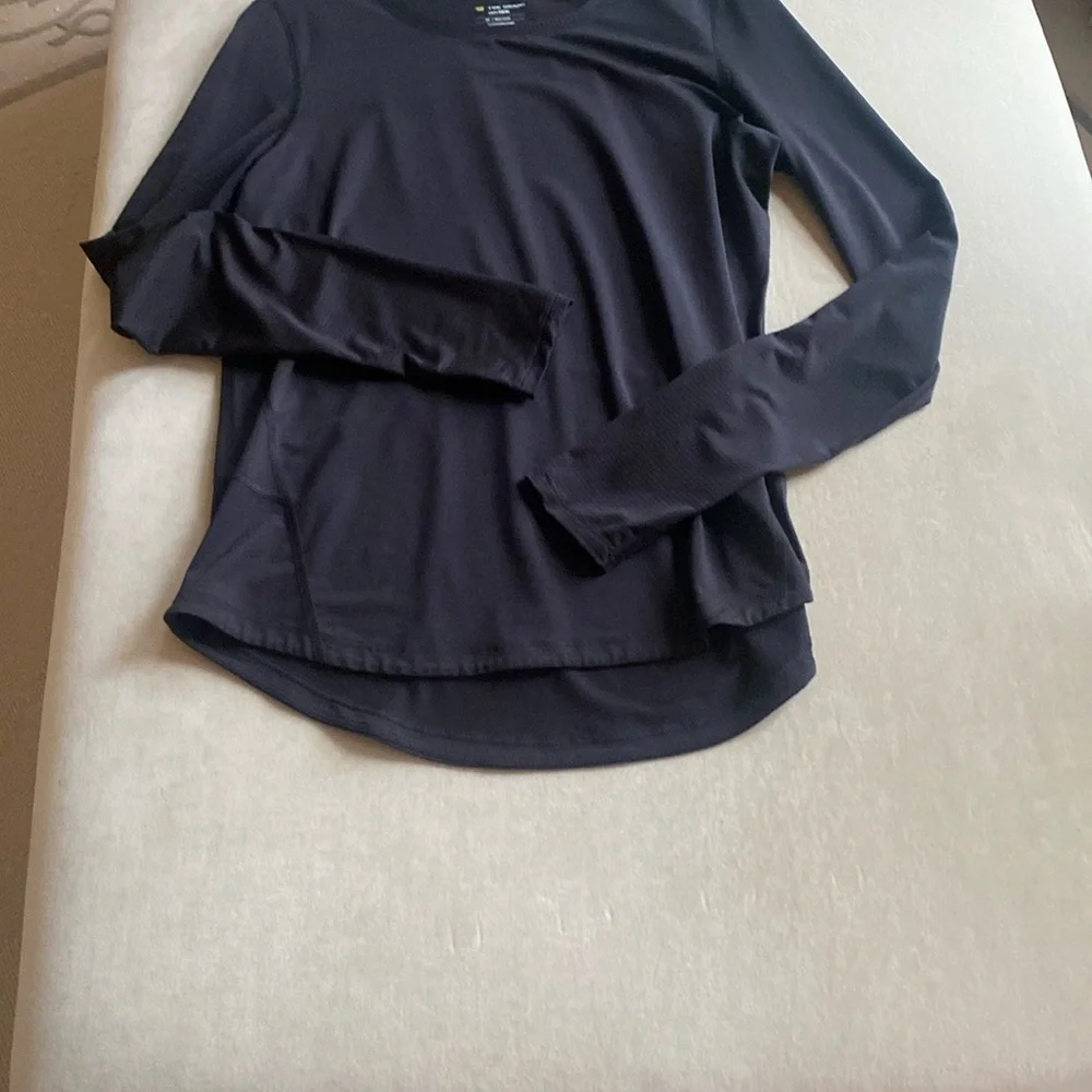Women's Black Long Sleeve Top - Picture 2 of 5